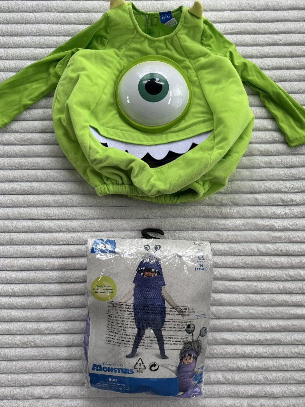 Monsters Inc Costume Bundle - Mike Wazowski & Boo
